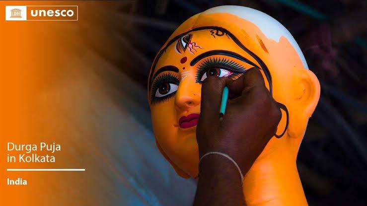 Kolkatas Durga Puja has been included in UNESCOs list of Intangible Cultural Heritage of Humanity